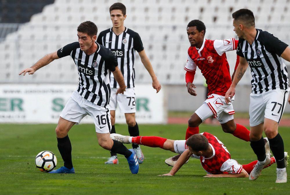 Saša Zdjelar na utakmici protiv Napretka  