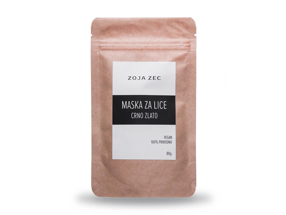 Maska za lice Crno zlato  