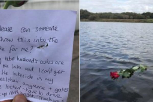 PEPEO MOG POKOJNOG SUPRUGA JE U JEZERU:Pronašli anonimno pismo koje SLAMA SRCE i ispunili želju jednoj ženi! (FOTO)