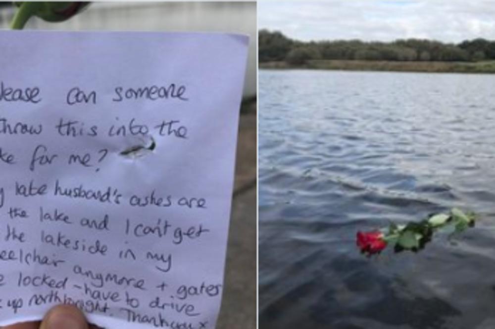 PEPEO MOG POKOJNOG SUPRUGA JE U JEZERU:Pronašli anonimno pismo koje SLAMA SRCE i ispunili želju jednoj ženi! (FOTO)