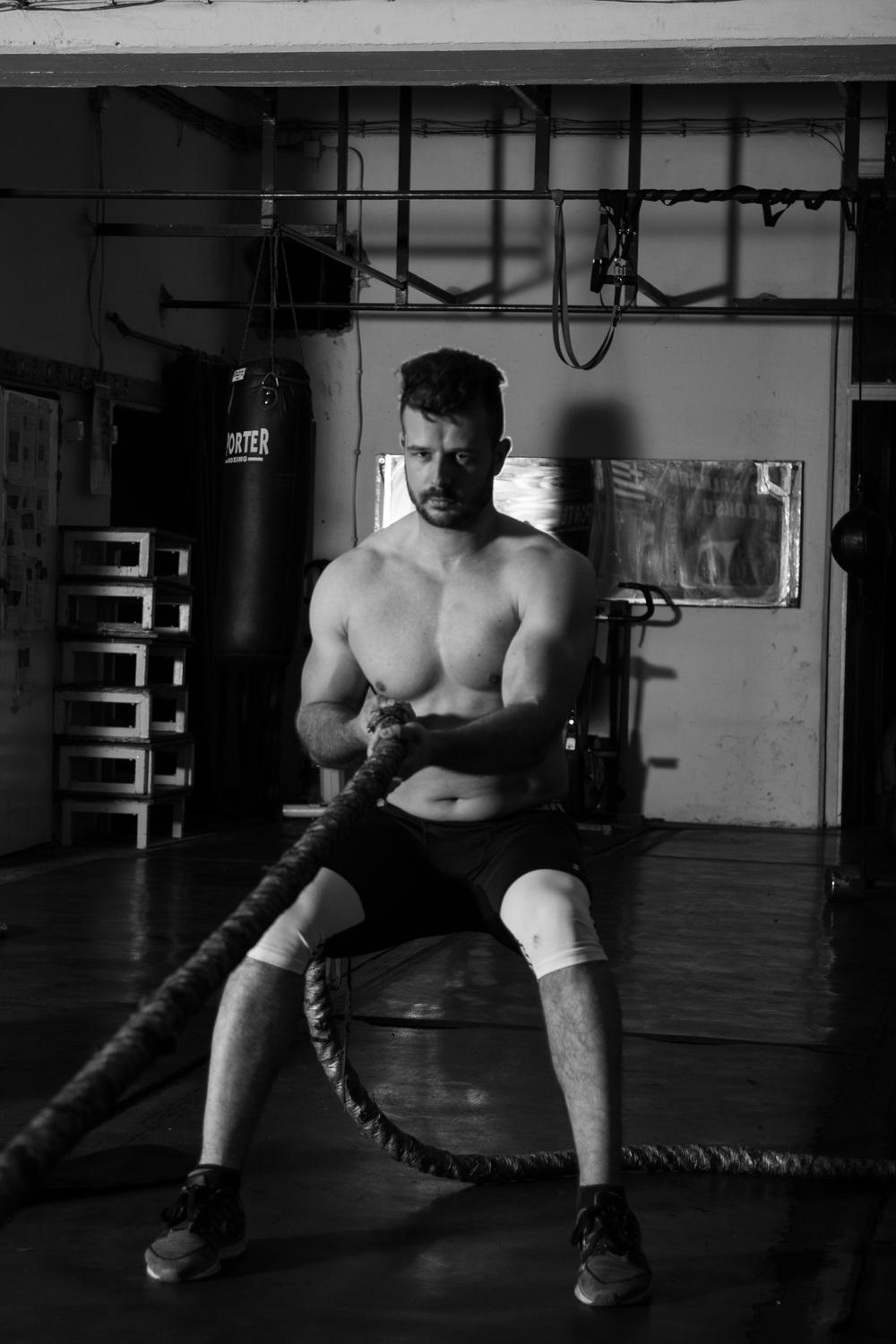 Fitnes trener Miljan Ćirković  