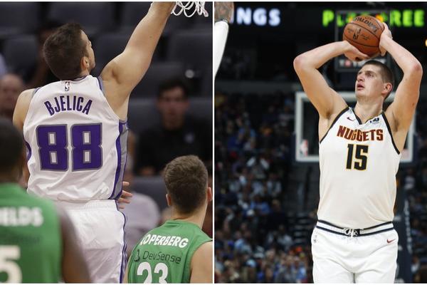 KNEZ NIKOLA I VELIKI ŽUPAN NEMANJA: Srbi dominirali u NBA, nove pobede Denvera i Sakramenta! (VIDEO)