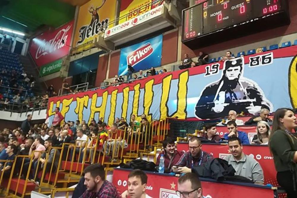 DELIJE OKUPIRALE PIONIR: Navijači došli na trening Zvezde pred utakmicu odluke protiv Budućnosti!