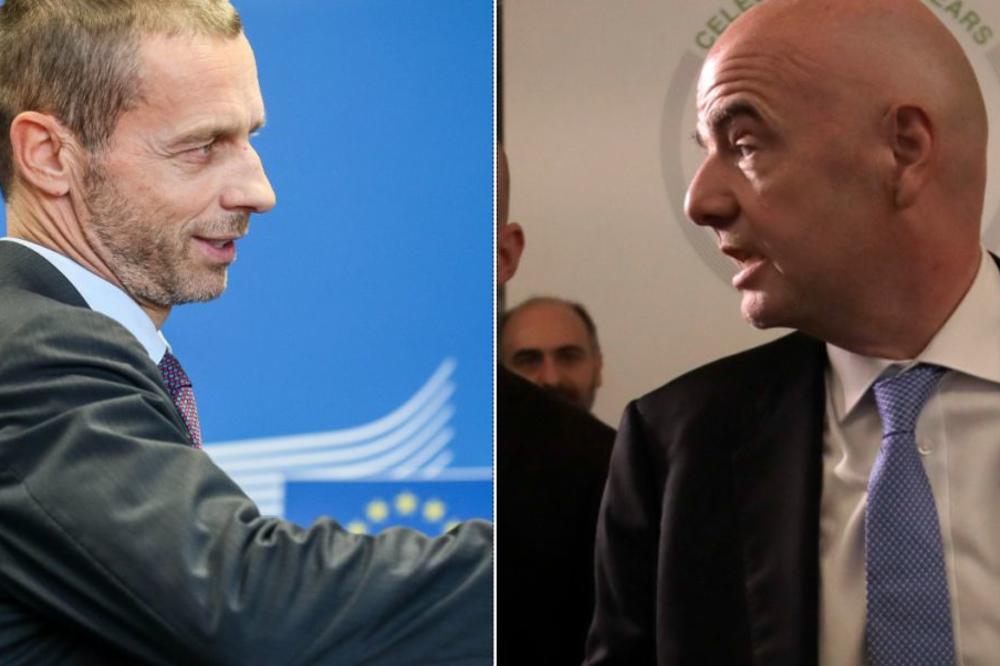 NA POMOLU RAT: FIFA i UEFA u sukobu zbog novih takmičenja