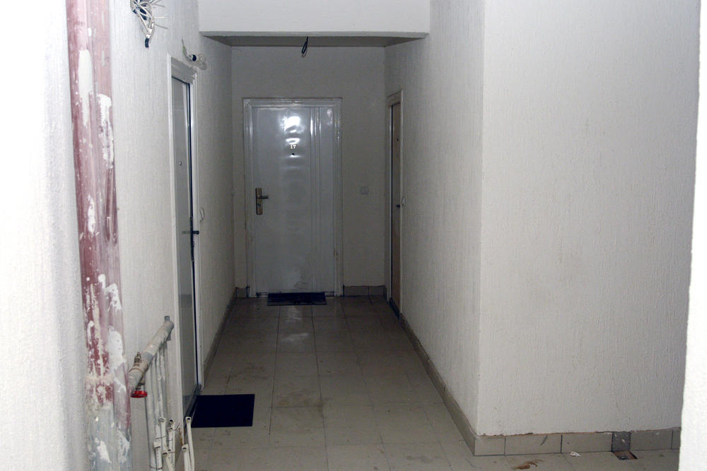 Unutrašnjost zgrade na Karaburmi  