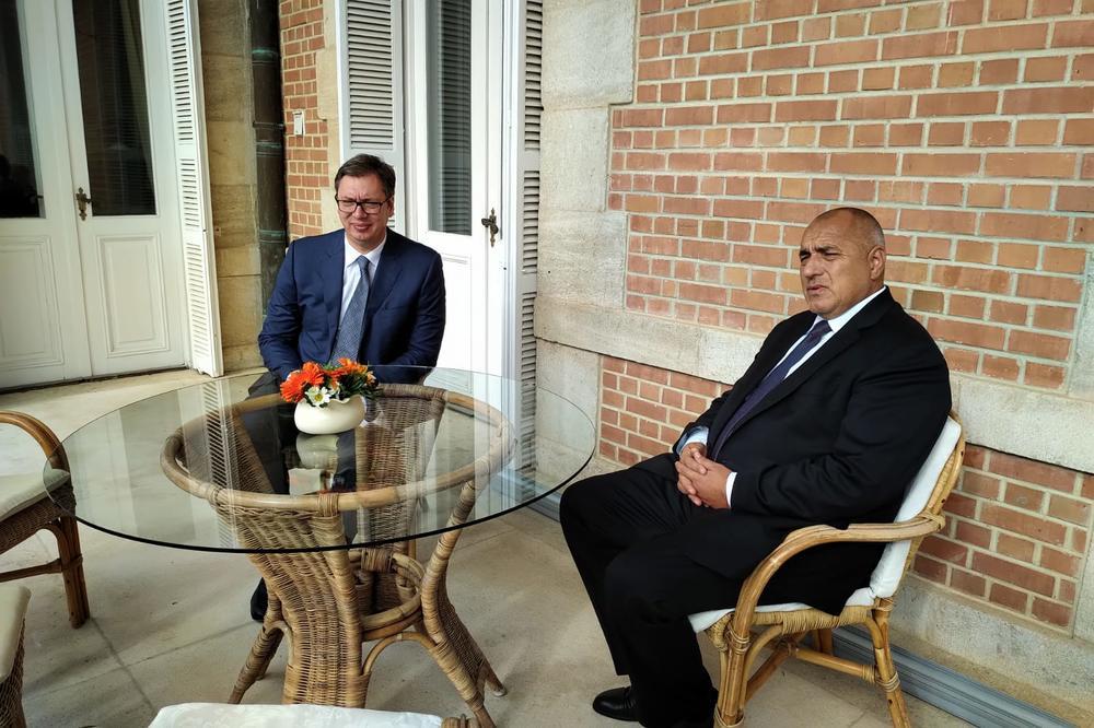 Prijateljski razgovor Vučića i Bojka Borisova  