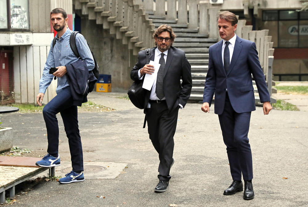 Andrea Trinkijeri i Ostoja Mijailović  