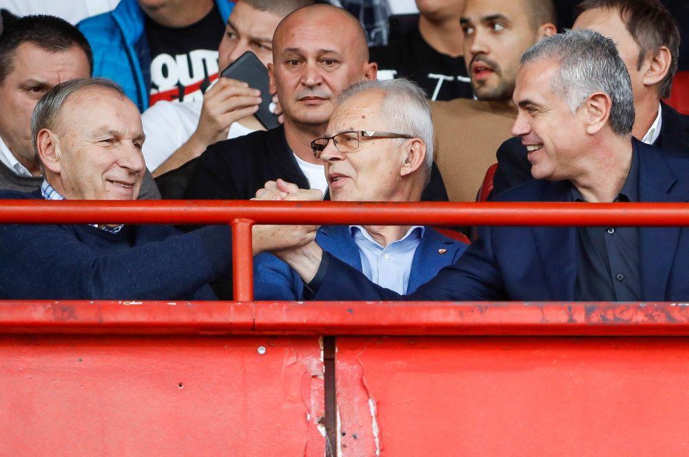 Svetozar Mijailović u društvu Džajića i Terzića