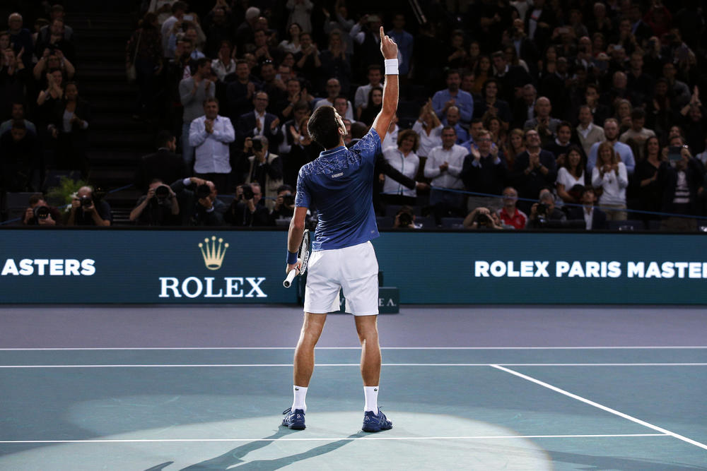 Novak Đoković u Parizu  