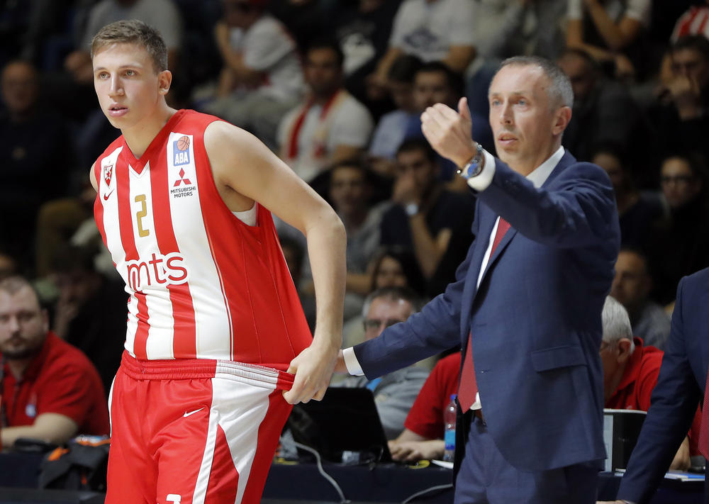 Aleksa Radanov sa Milanom Tomićem  