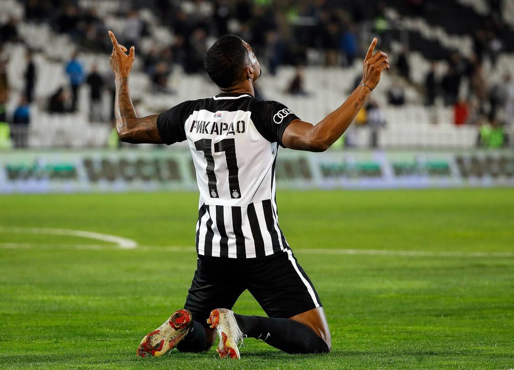 Rikardo Gomeš, napadač Partizana  