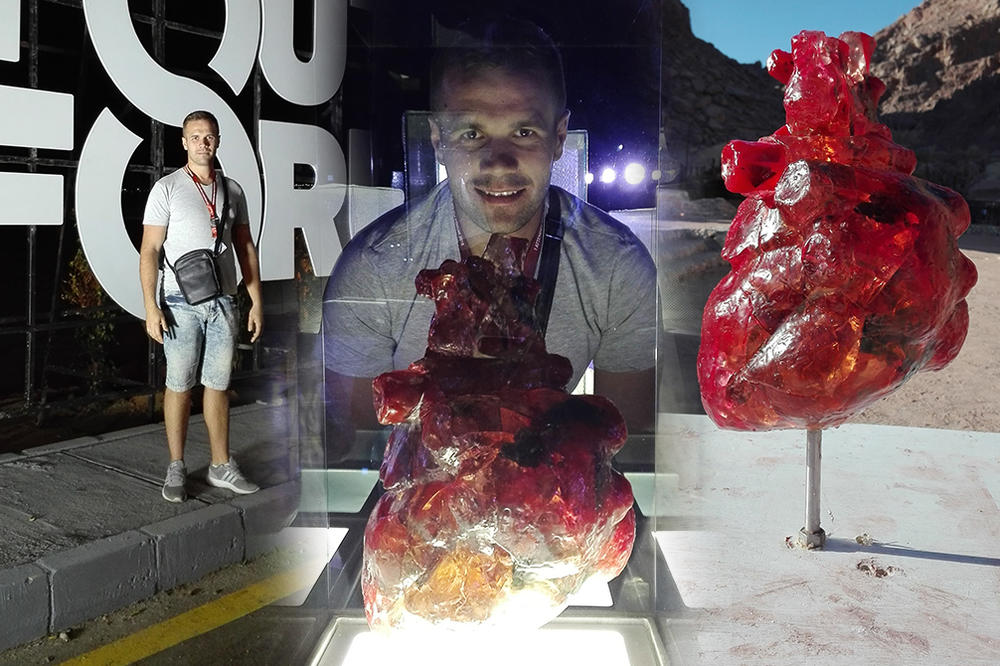 ZA BOJANA GRUJIĆA SADA JE ČUO CEO SVET: Svi su ODUŠEVLJENI njegovom skulpturom u Egiptu (FOTO)