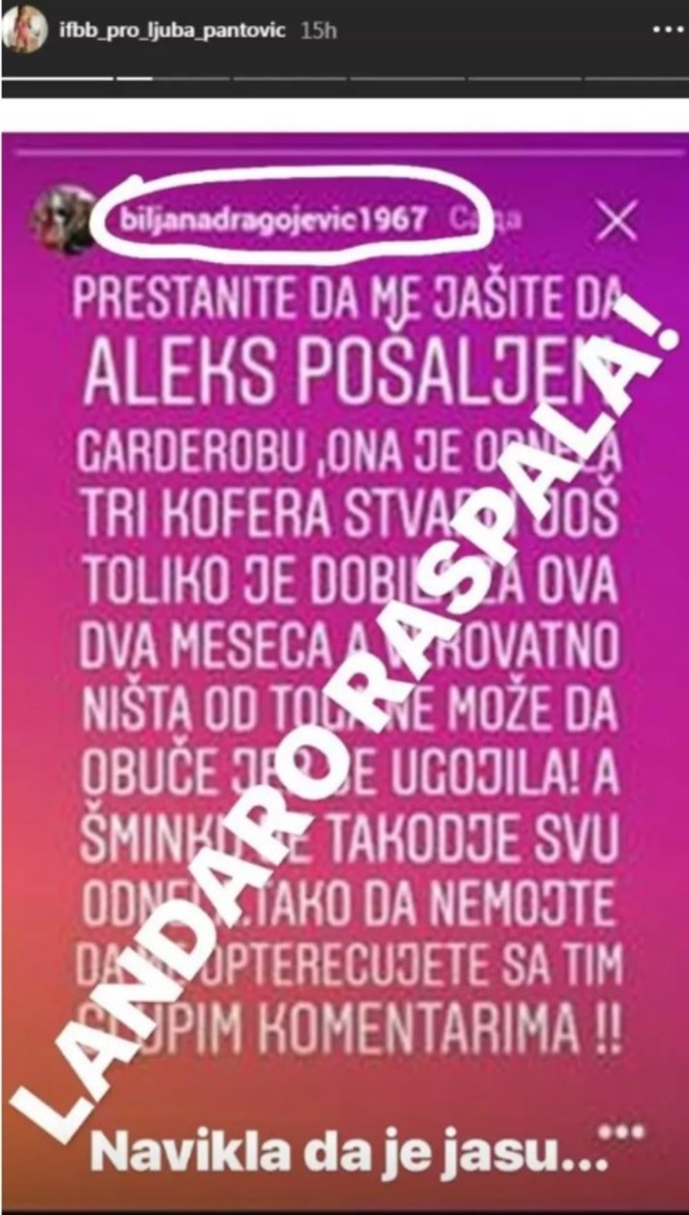 Ljuba Pantović adekvatno odgovorila