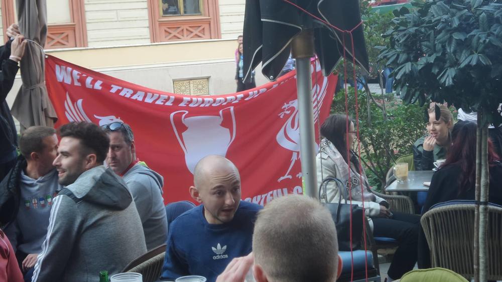 Navijači Liverpula u Beogradu  