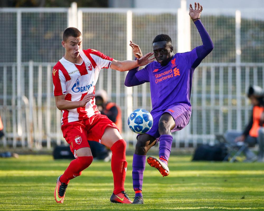 Omladinci Crvene zvezde i Liverpula  