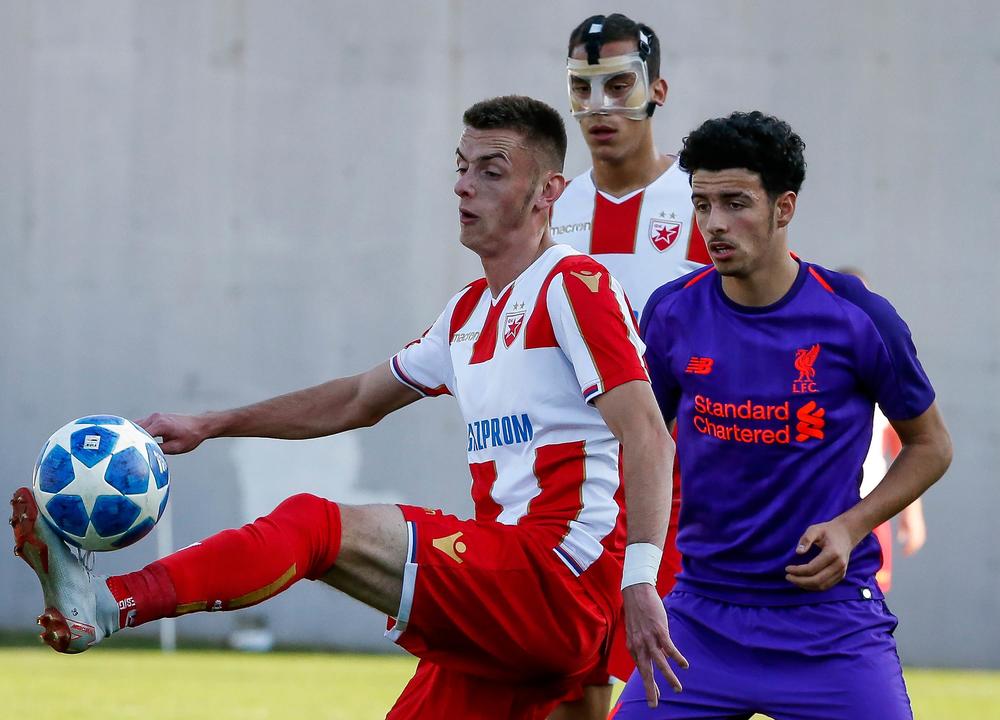 Detalj sa meča Crvena zvezda Liverpul  