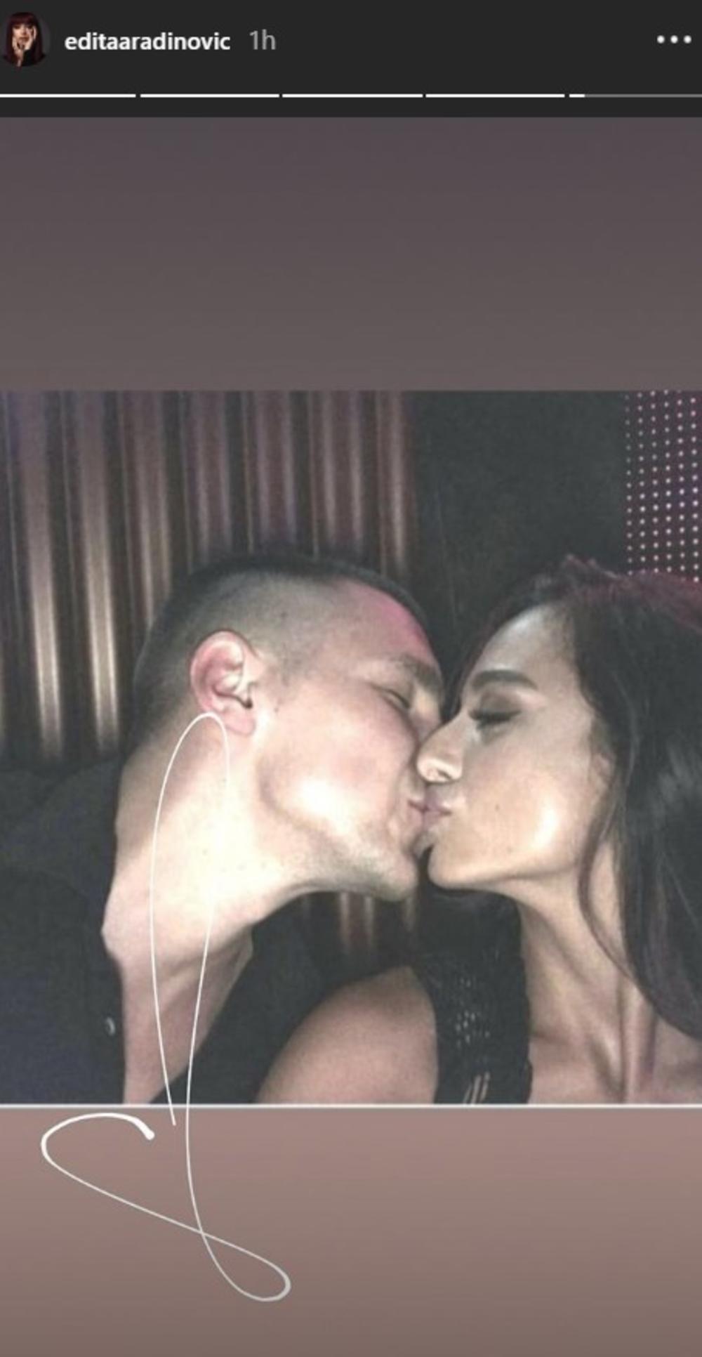 Edita sa svojim dečkom  