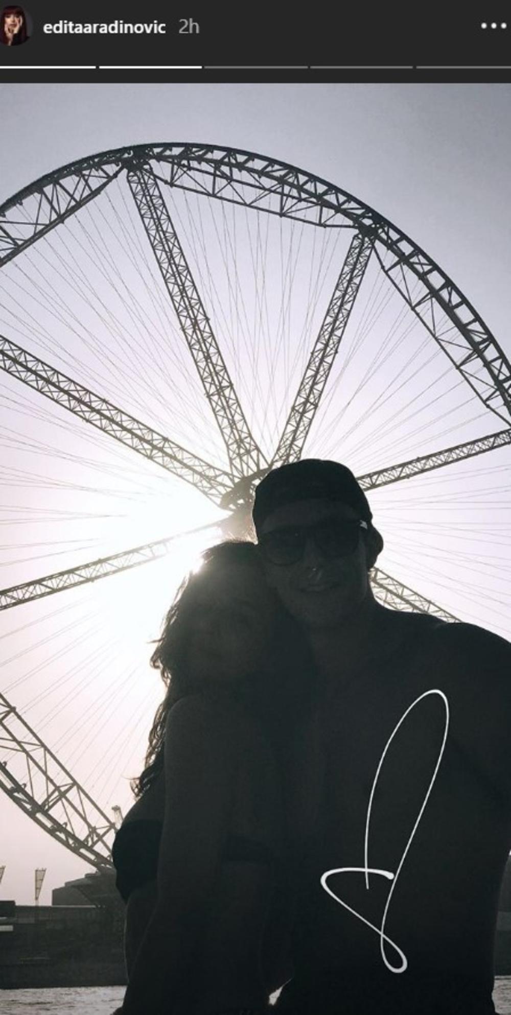 Edita sa svojim dečkom  