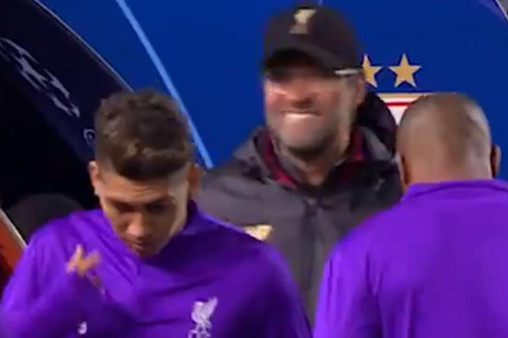 REAKCIJE I OSMESI KLOPA I LIVERPULA KADA SU OSETILI ATMOSFERU NA MARAKANI! Njima je ovo bio poseban događaj (VIDEO)