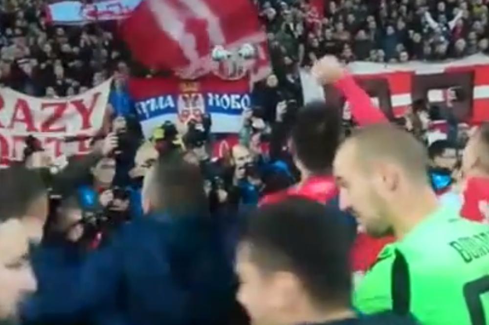 NE POBEĐUJE SE LIVERPUL SVAKI DAN: Delije sa igračima napravile žurku ispod Severa, scene koje se pamte ceo život!