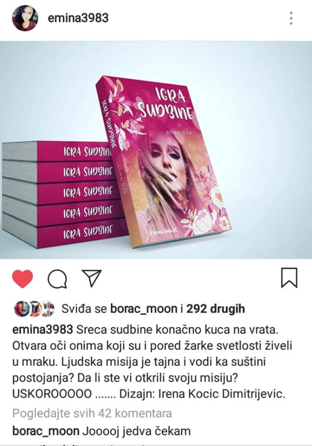 Najava knjige o Luni