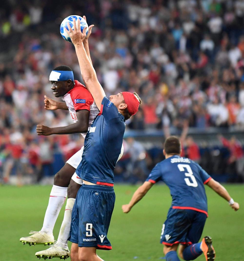 Milan Pavkov na čuvenom meču protiv Salcburga  