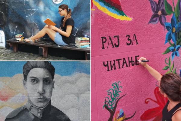 ĐACI SU ISPRED GIMNAZIJE OSLIKALI RAJ ZA ČITANJE, a onda doživeli nasilje KAKVOM SE NIKO NIJE NADAO (FOTO)