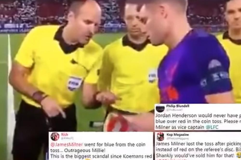 MILNER JE KRIV ZA SVE! Navijači Liverpula otkrili zašto su pukli od Zvezde: Kako si mogao to da uradiš?!