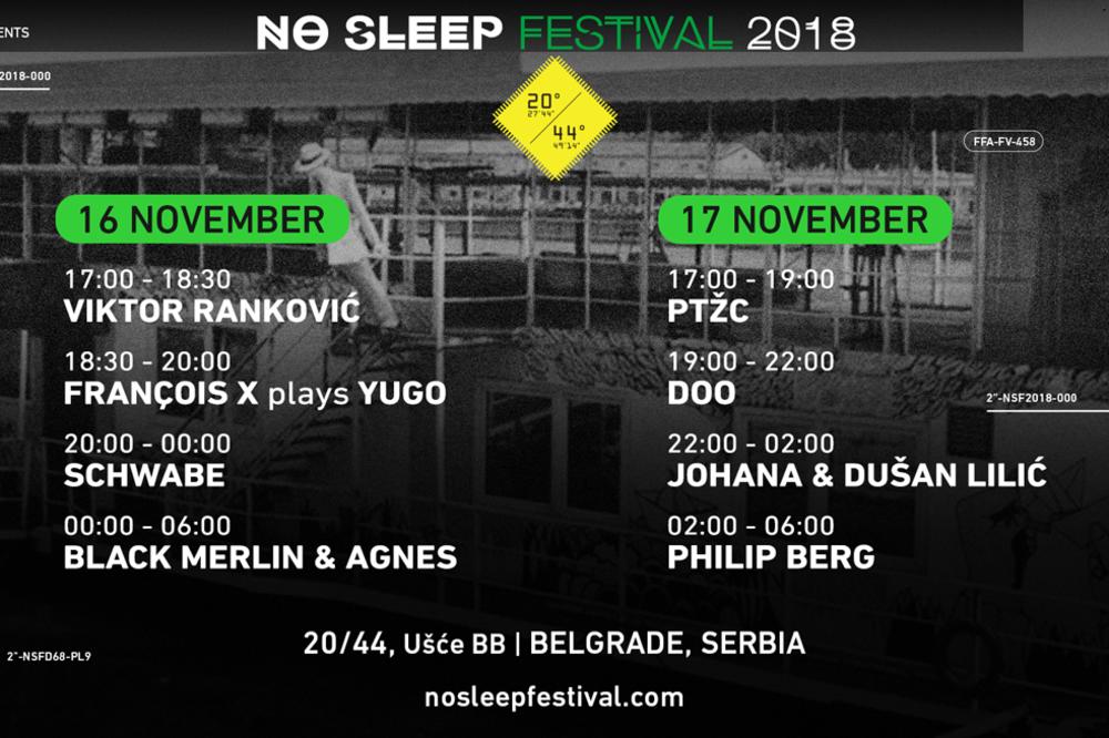 NEMA SPAVANJA: Uskoro počinje No Sleep Festival, a Espreso deli BESPLATNE KARTE!