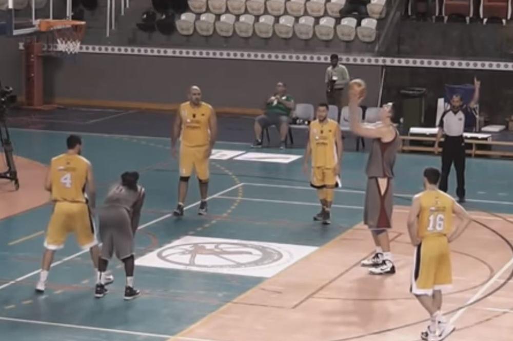 BOBI, VIŠE NISI NAJVIŠI: Srbija ima novog džina među obručima koji daje koševe sa deset metara, sedeći na stolici!