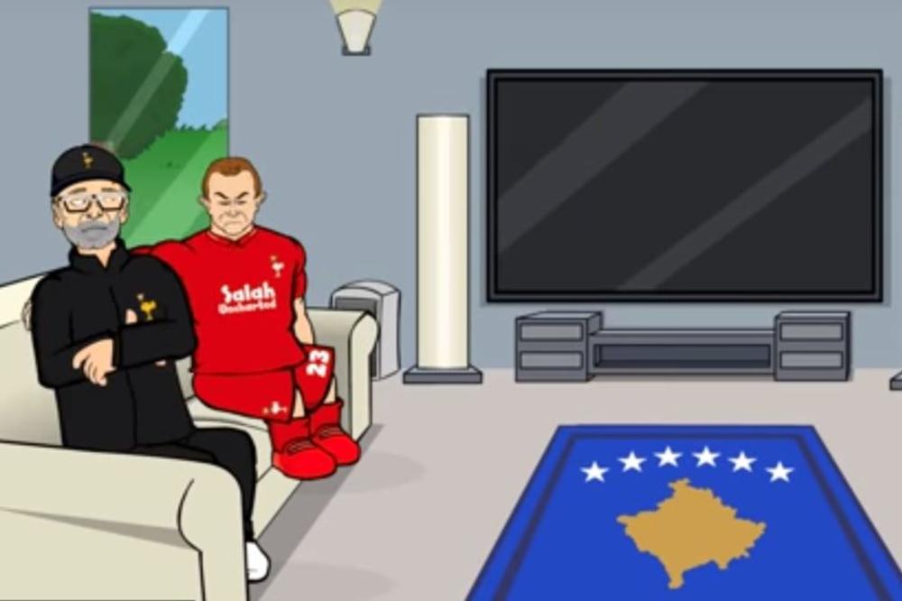 NOVI HIT CRTANI FILM: Šaćiri, zastava Kosova, Klop na kolenima i lama pretvorena u ćurku!
