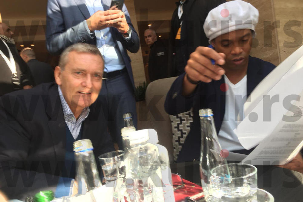 RONALDINJO OČARAVA SVE U BEOGRADU: Pogledajte ekskluzivni snimak sa snimanja spota u kome glumi Brazilac!