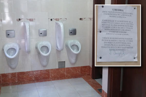 MOŽE, ALI SAMO U SLUČAJEVIMA KRAJNJE NUŽDE! Skandalozna zabrana korišćenja WC-a srpskim radnicima ZGRANJAVA