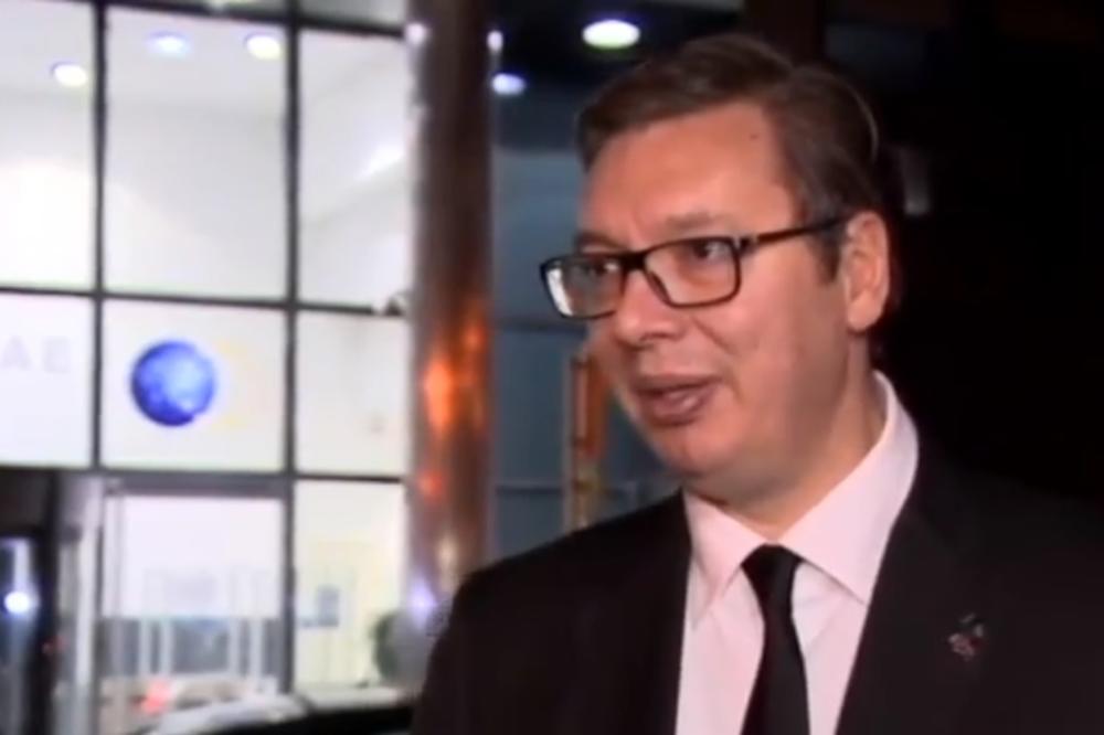 NEPOZNATI ALBANCI NAPALI VUČIĆA U BRISELU: Predsednik im je brutalno uzvratio! (VIDEO)