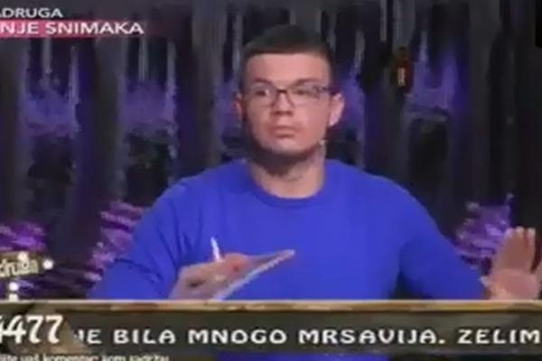 GAGI ĐOGANI PAO I TRESNUO NA POD! Reakcija voditelja je hit na društvenim mrežama! (VIDEO)