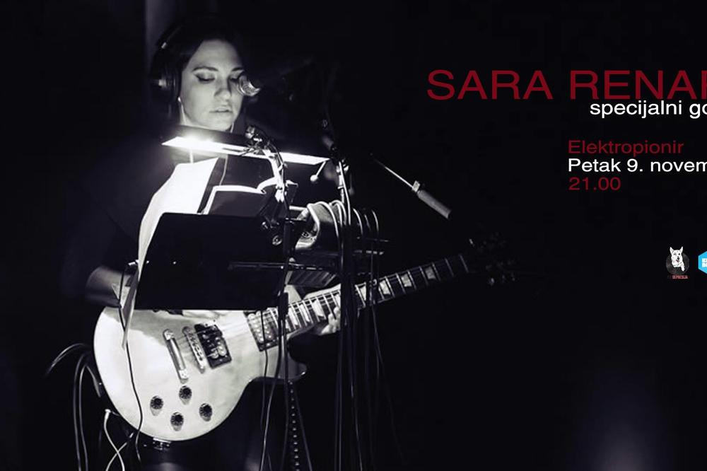 Sara Renar i Egret večeras u Elektropioniru