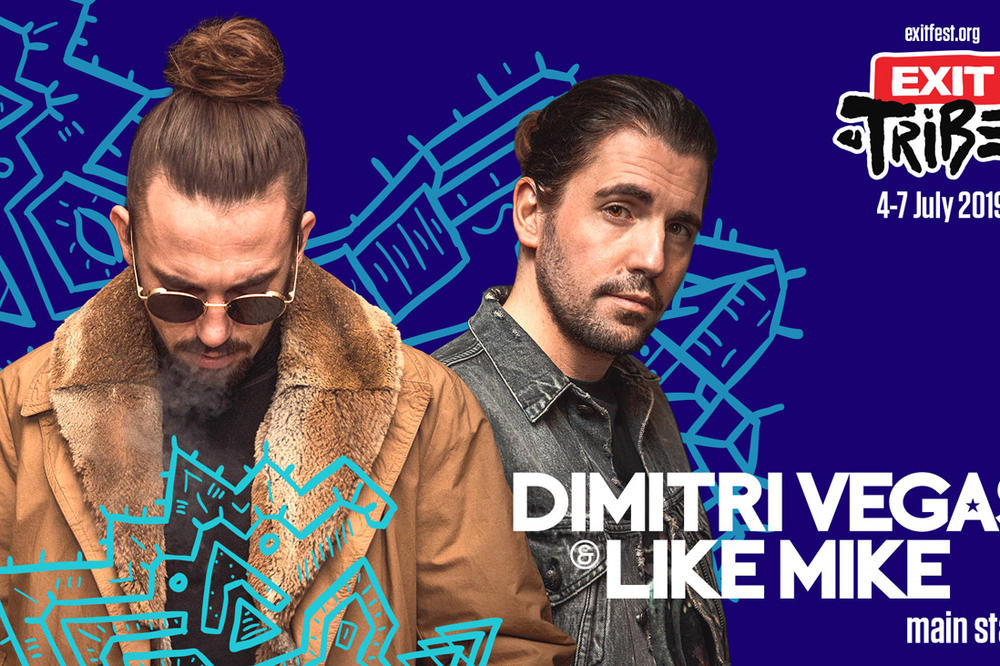 Vodeći svetski DJ duo Dimitri Vegas & Like Mike donose spektakl za veliko finale EXIT festivala!
