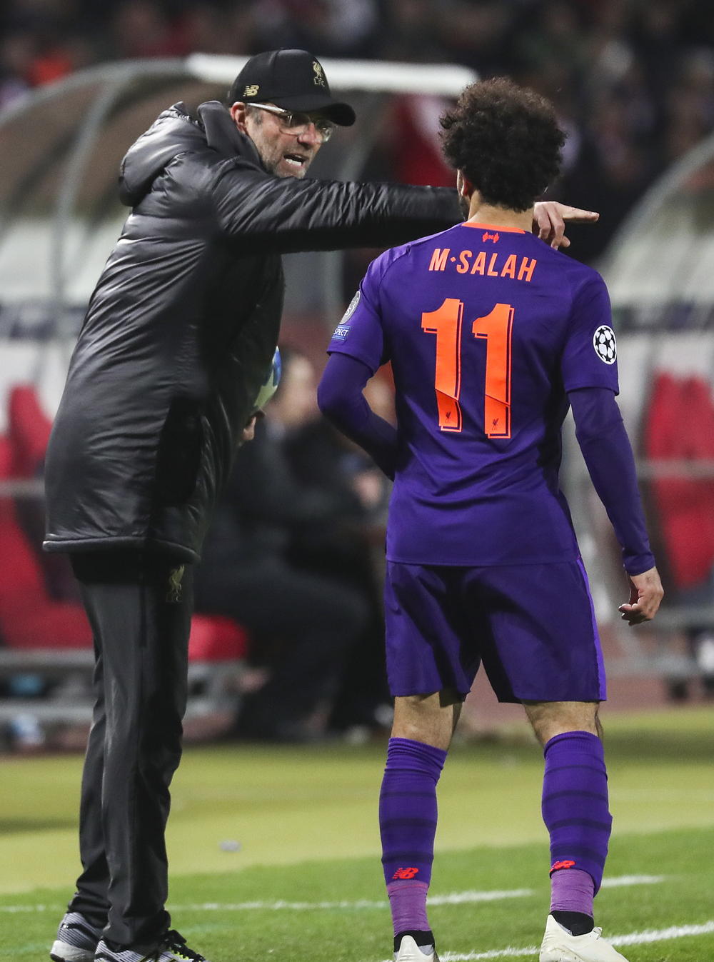 Jirgen Klop i Mohamed Salah  