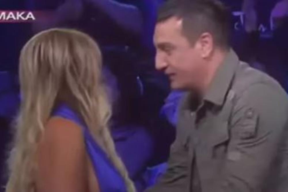 ONA JE ŽENA ZMAJ, MNOGO MI SE DOPADA: Gagi se SRUŠIO u programu uživo zbog NJE! (FOTO)