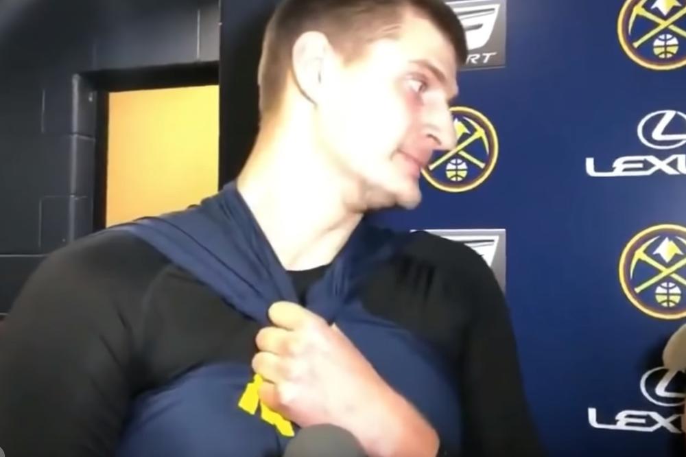 JOKIĆ KAKVOG NIKAD NISMO VIDELI: Prva izjava Denverovog asa posle 'no homo' incidenta!