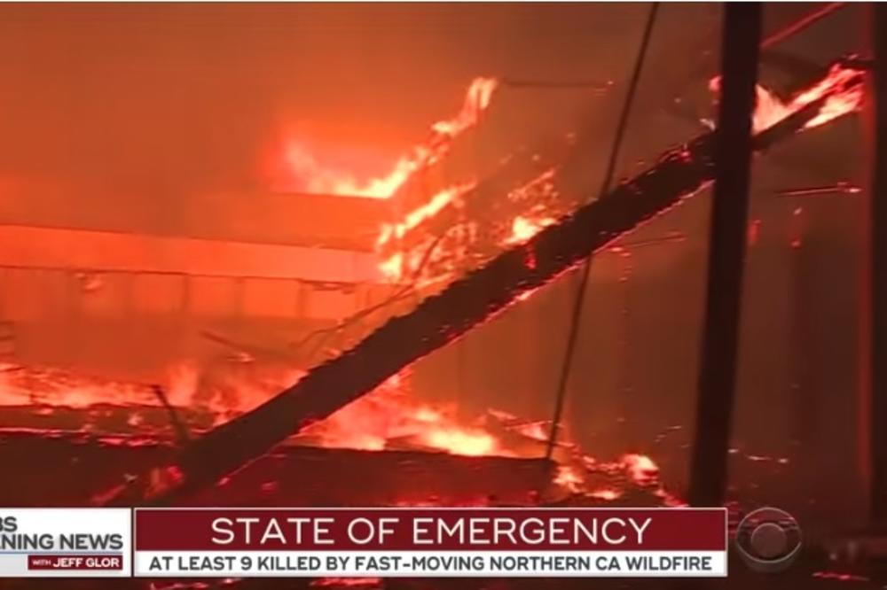 U KALIFORNIJI BUKTI POŽAR: Bogati i slavni spasavaju živu glavu, ljudi izgoreli u automobilima! (FOTO) (VIDEO)