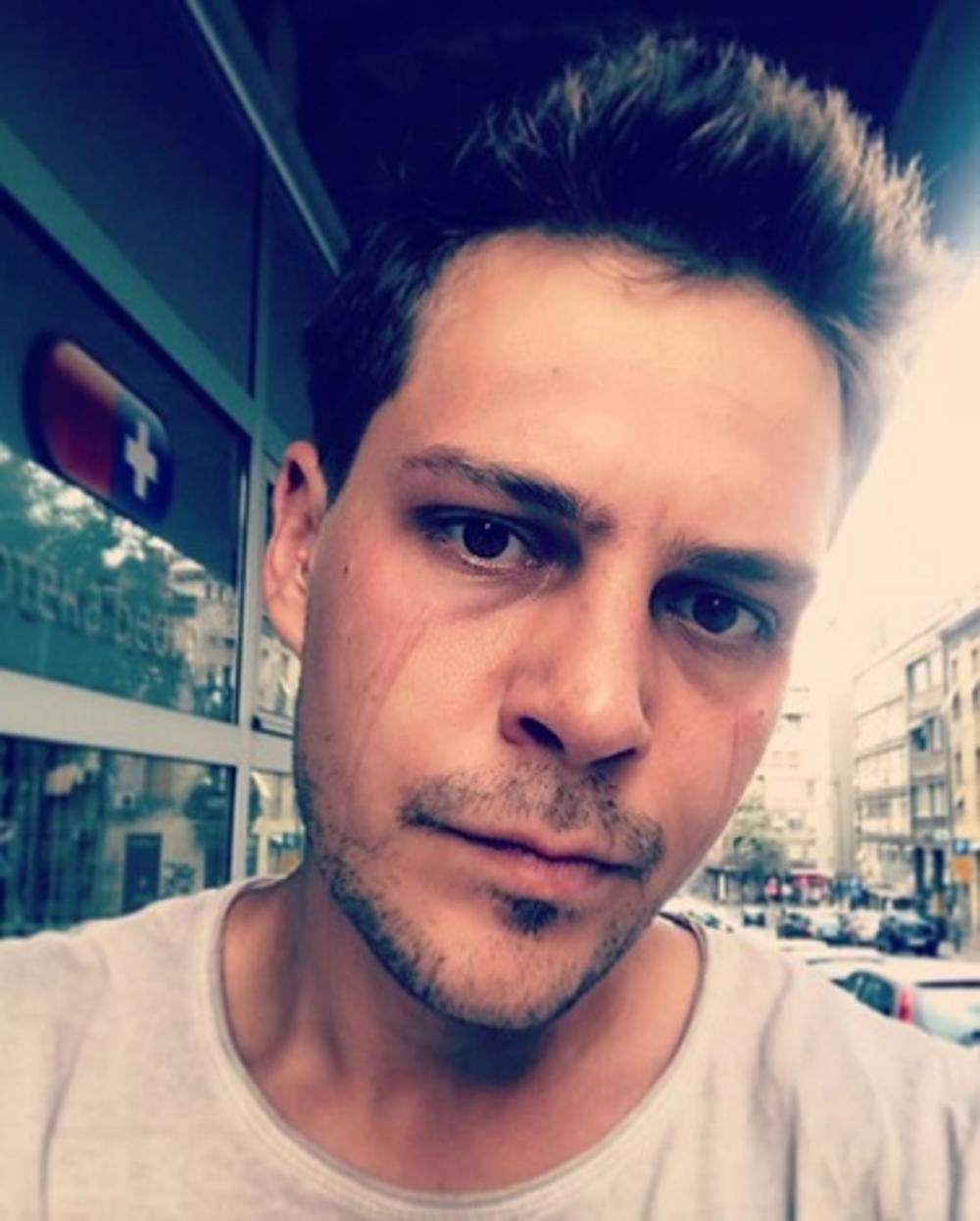 Miloš Biković posle masaže