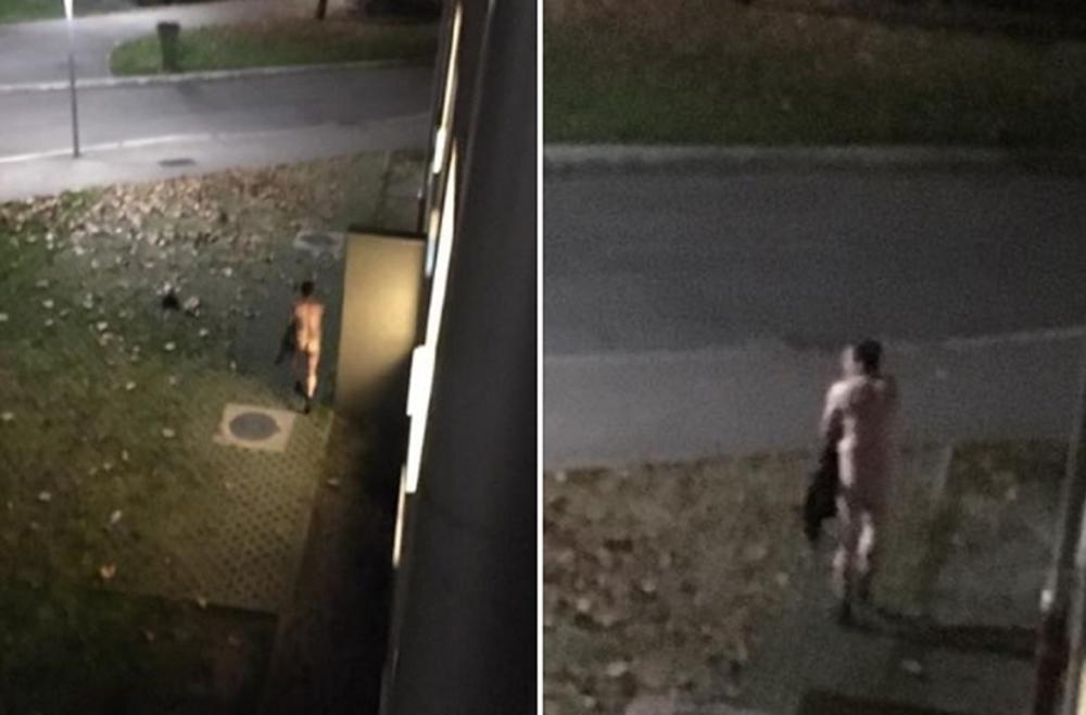 Potpuno nag je hodao okolo 