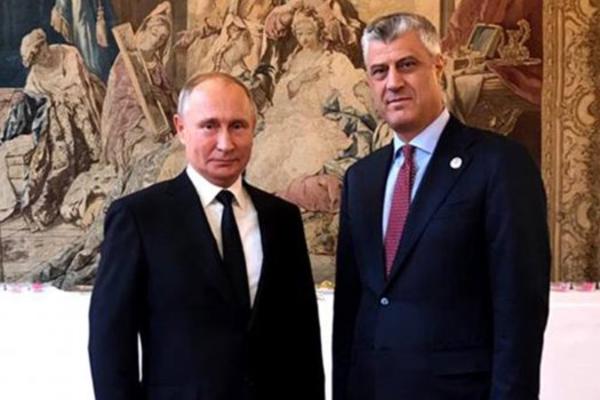 O ČEMU LI SU RAZGOVARALI? Tači se POHVALIO sastankom sa Putinom, Kremlj još ćuti