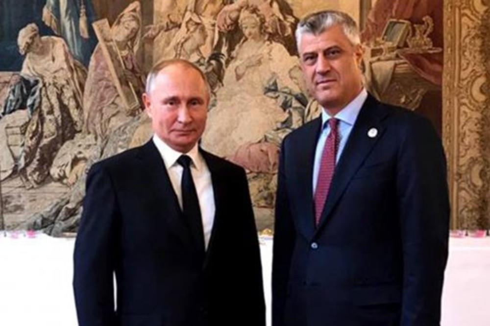 PUTIN NAREDIO: RUSIJA PRIZNAJE KOSOVO! Posle Vučićeve izjave o Krimu Vladimir je pozvao Tačija i saopštio mu odluku