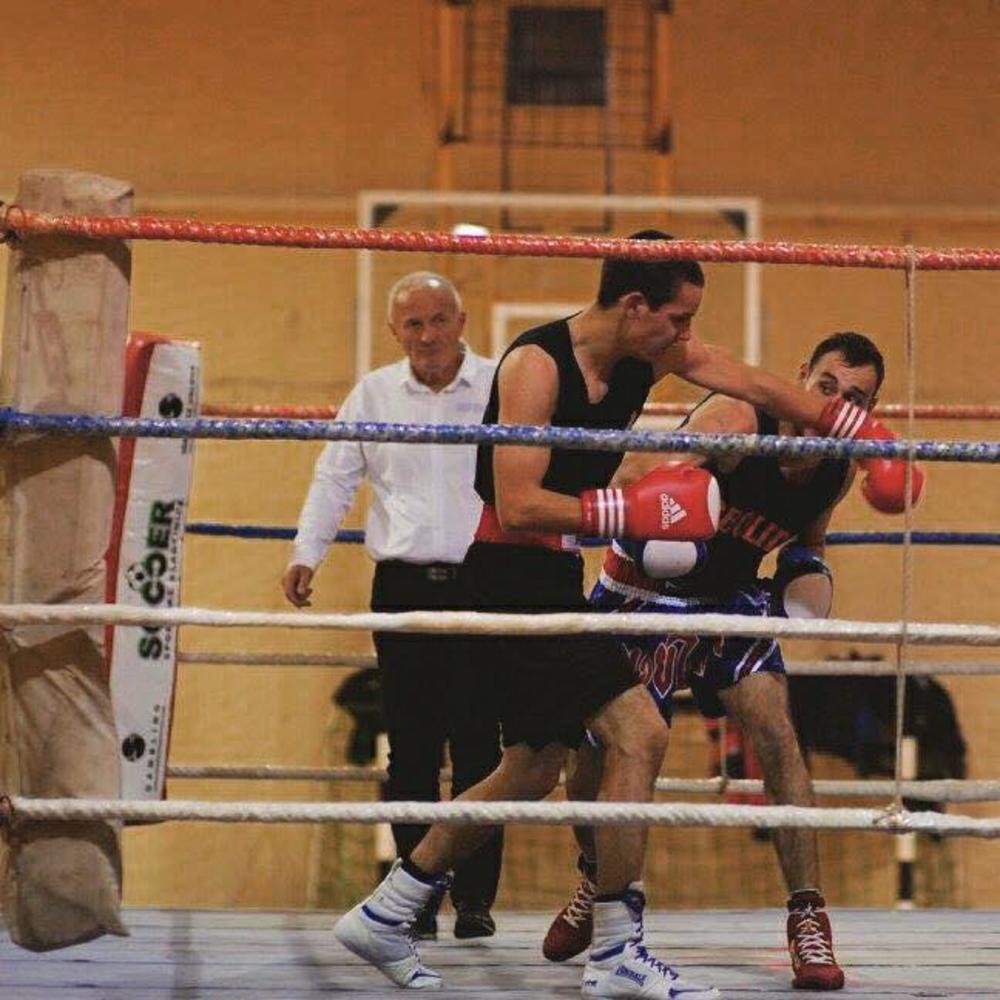 Kosta Kostić u ringu   