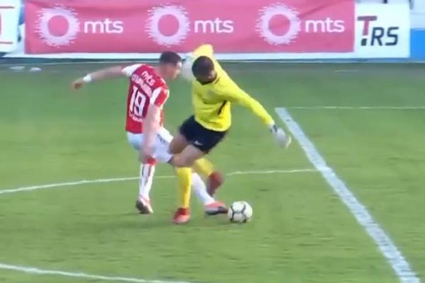 ZAŠTO JE STAVIO PIŠTALJKU, A NIJE SVIRAO NIŠTA?! Zvezdin gol je neregularan, ali joj je poništen čist pogodak!