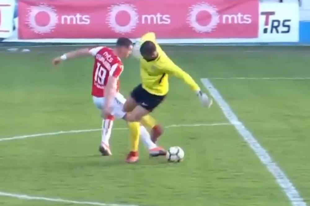 ZAŠTO JE STAVIO PIŠTALJKU, A NIJE SVIRAO NIŠTA?! Zvezdin gol je neregularan, ali joj je poništen čist pogodak!