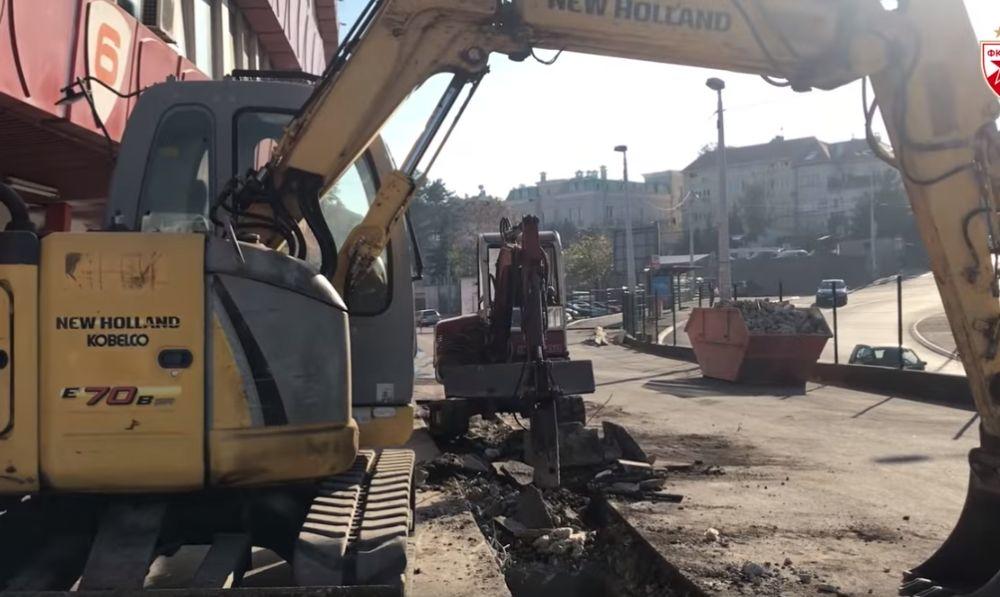 Radovi na Marakani uoči dolaska Parižana