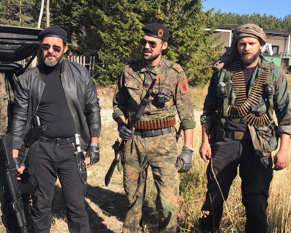 Kubura glumi vođu OVK razbojnika